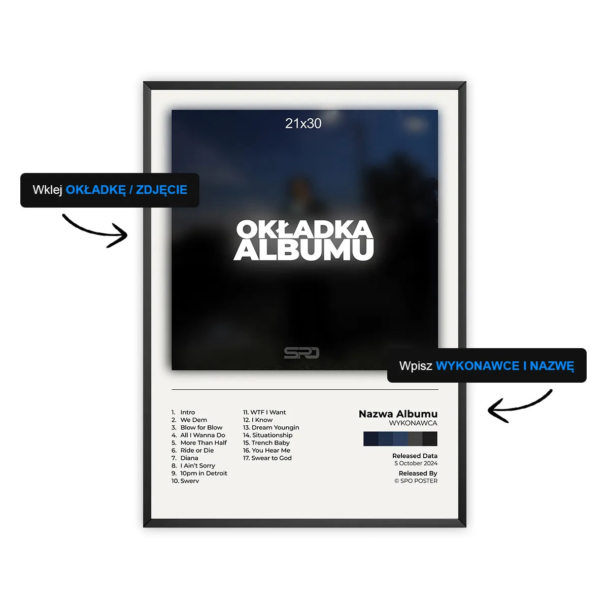 Plakat z Albumem <br> 'SPO'